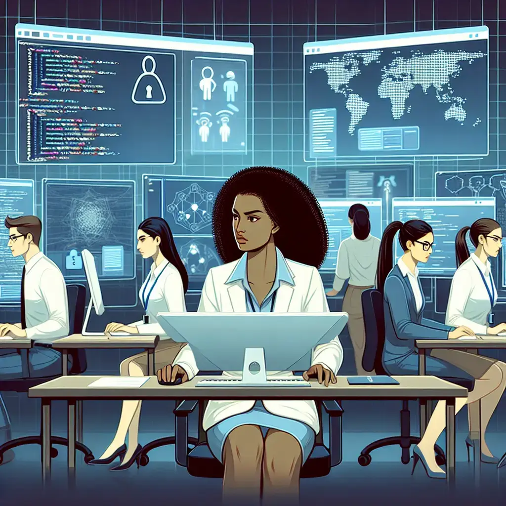 Representation of Women Leading the Charge in Cybersecurity